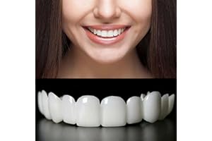 EOQIFJM Temporary Veneers Kit for Women and Men, Tooth Replacement Kit, Nature and Comfortable (2PCS)