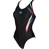 ARENA Damen Sport Badeanzug Plumage - Chlorbeständig Mit UV-Schutz UPF50+