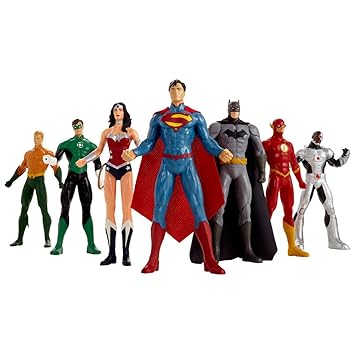 justice league movie 30cm 4 figure pack