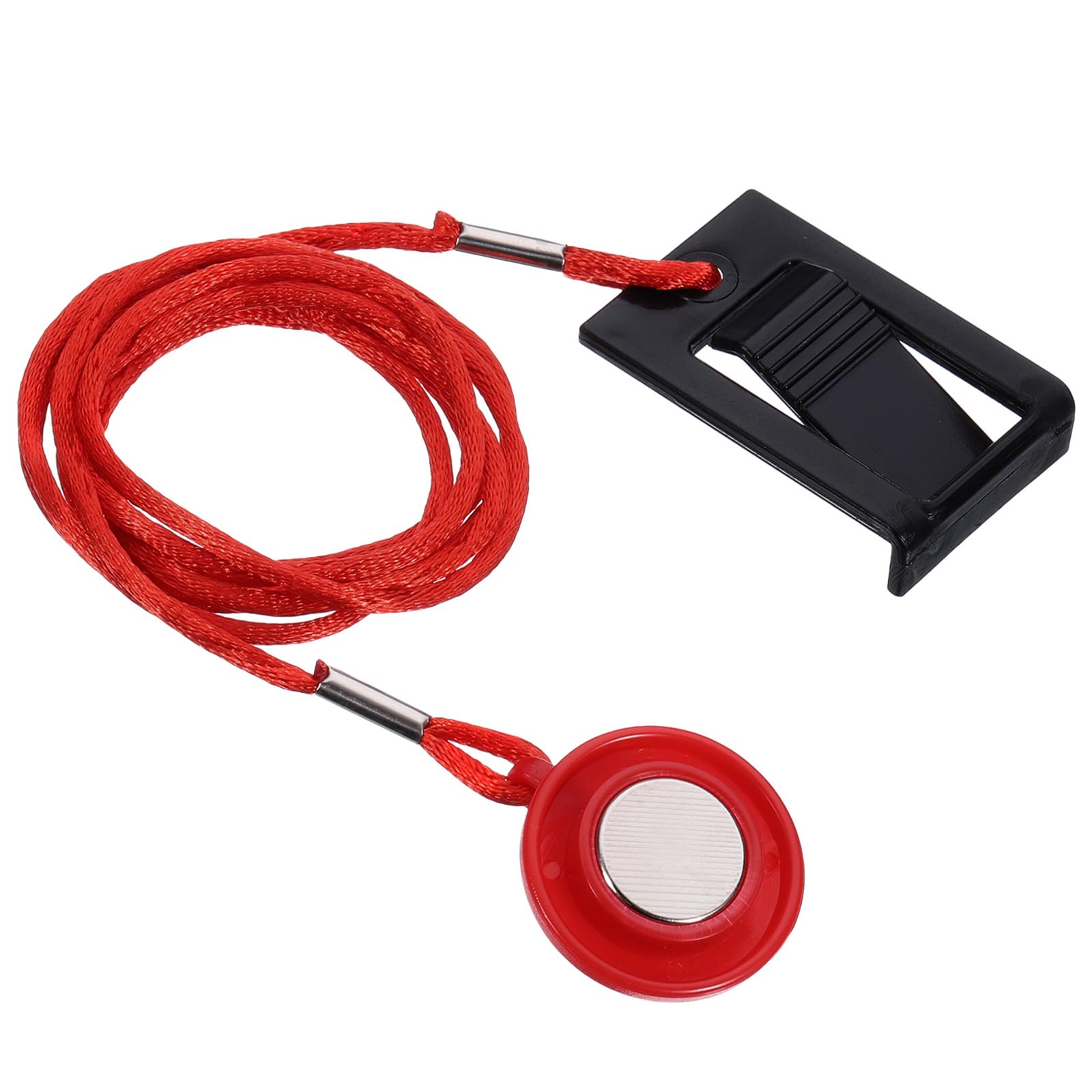 PATIKIL Universal Treadmill Magnet Safety Key 1.1inch, Treadmill Key Replacement with Magnetic Safety Switch Lock for Running Machine Image Gym, Black