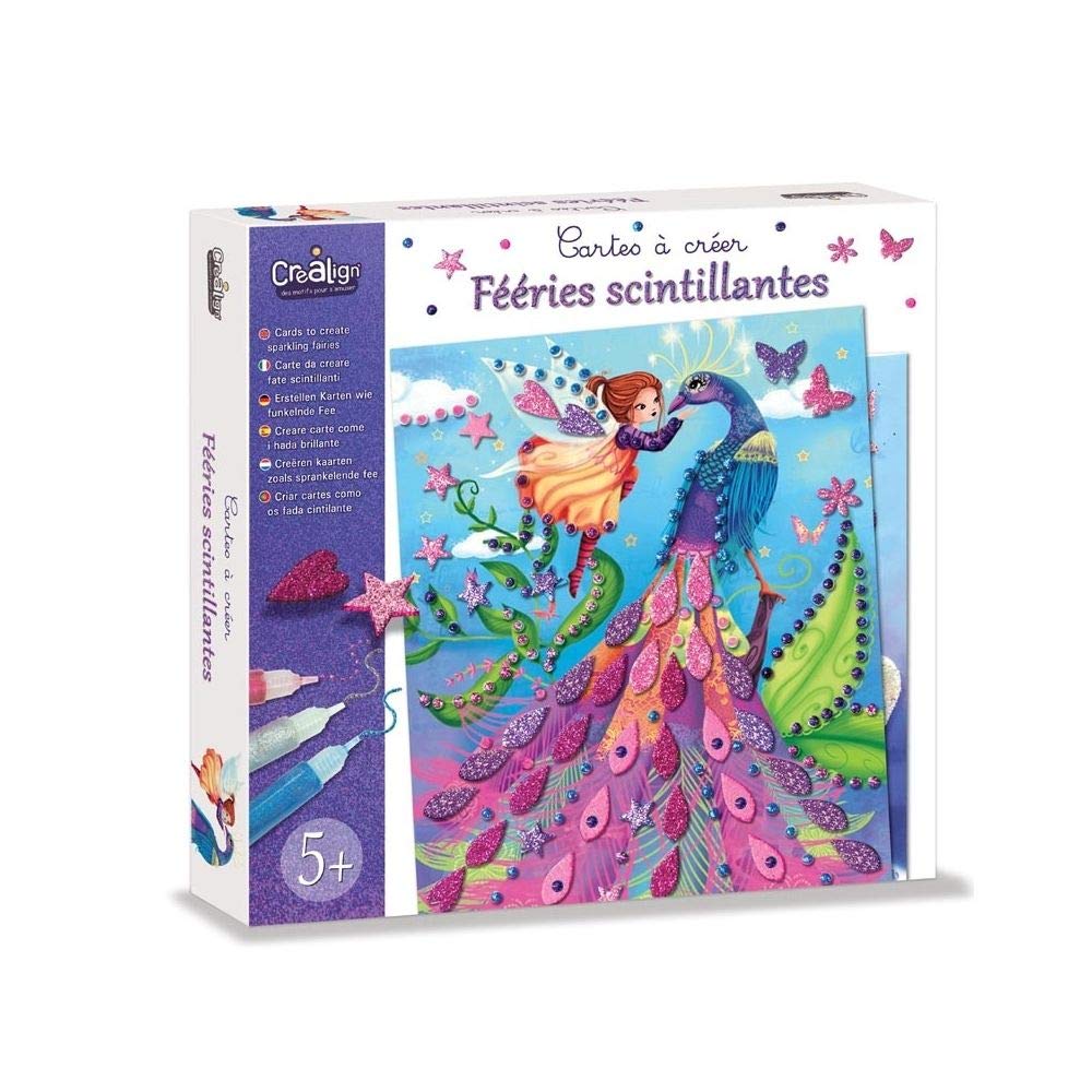 Crea Line CL159 Creation Cards Sparkling Fairies