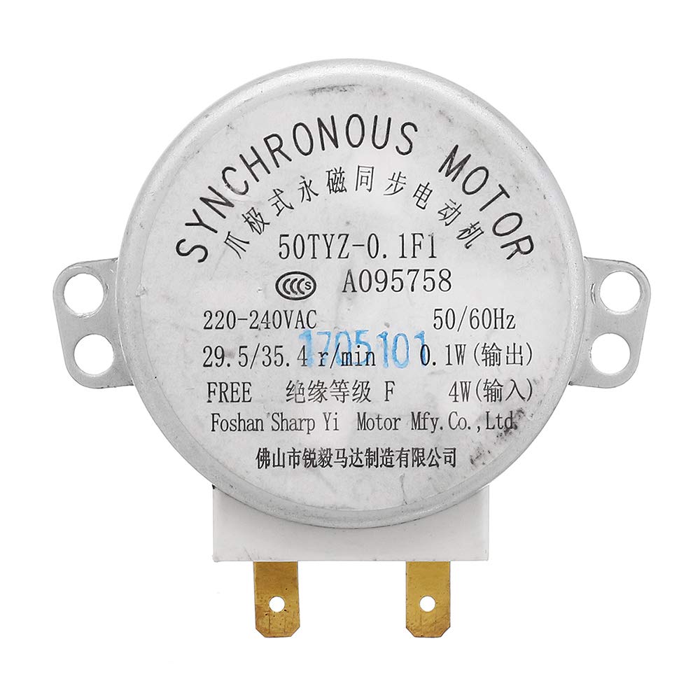 TuToy 50Tyz-0.1F1 Ac 220-240V 4W Motor Síncrono 48Mm Dia Motor De ...