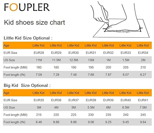 size 2m us little kid