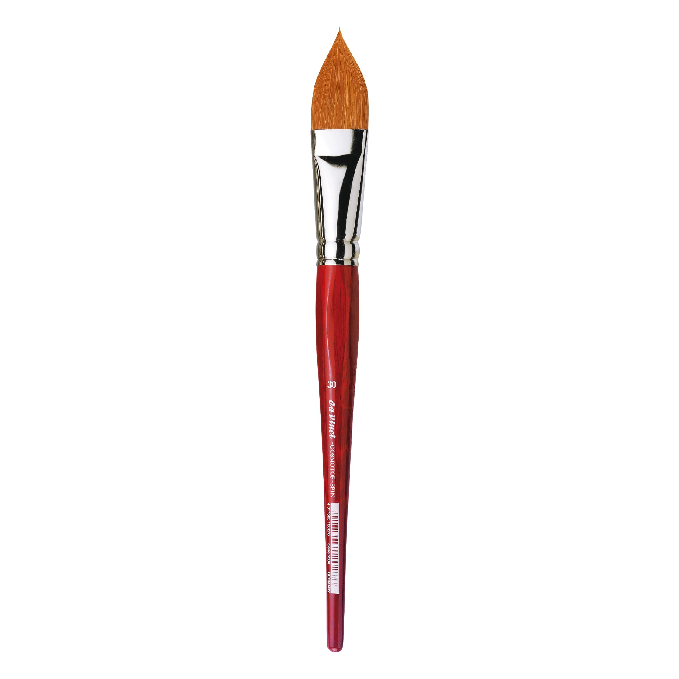 Da Vinci 5584 Series Water Colour Brush, Synthetic Fiber, Red, 28.5 x 2.6 x 30 cm — image 1