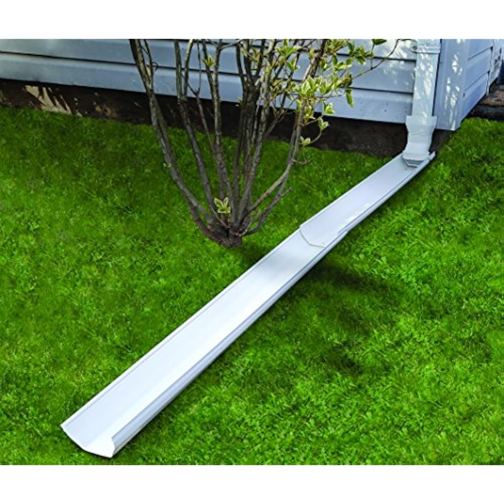 Frost King GWS3W Tilt N' Drain Downspout Extender, 3'. Long, Extends 6