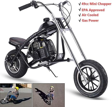 Mototec Gas Mini Chopper 49cc Black 