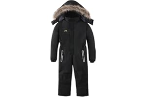 OHSNMAKSL Kid's Snowsuits Boys Ski Suits Jackets Girls Waterproof Coats Jumpsuits Winter Snowboarding Outdoor