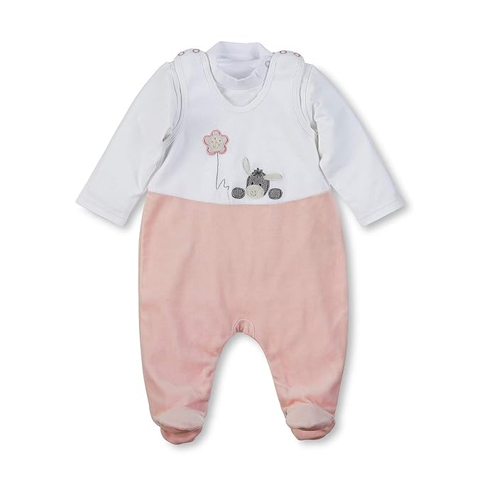 Sterntaler Baby-Mädchen Strampler 5601838, Weiß