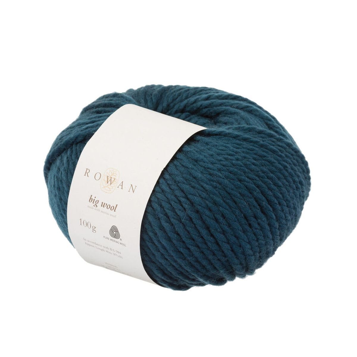 Rowan Big Wool Mallard 100% Wool Yarn - 100g — image 1