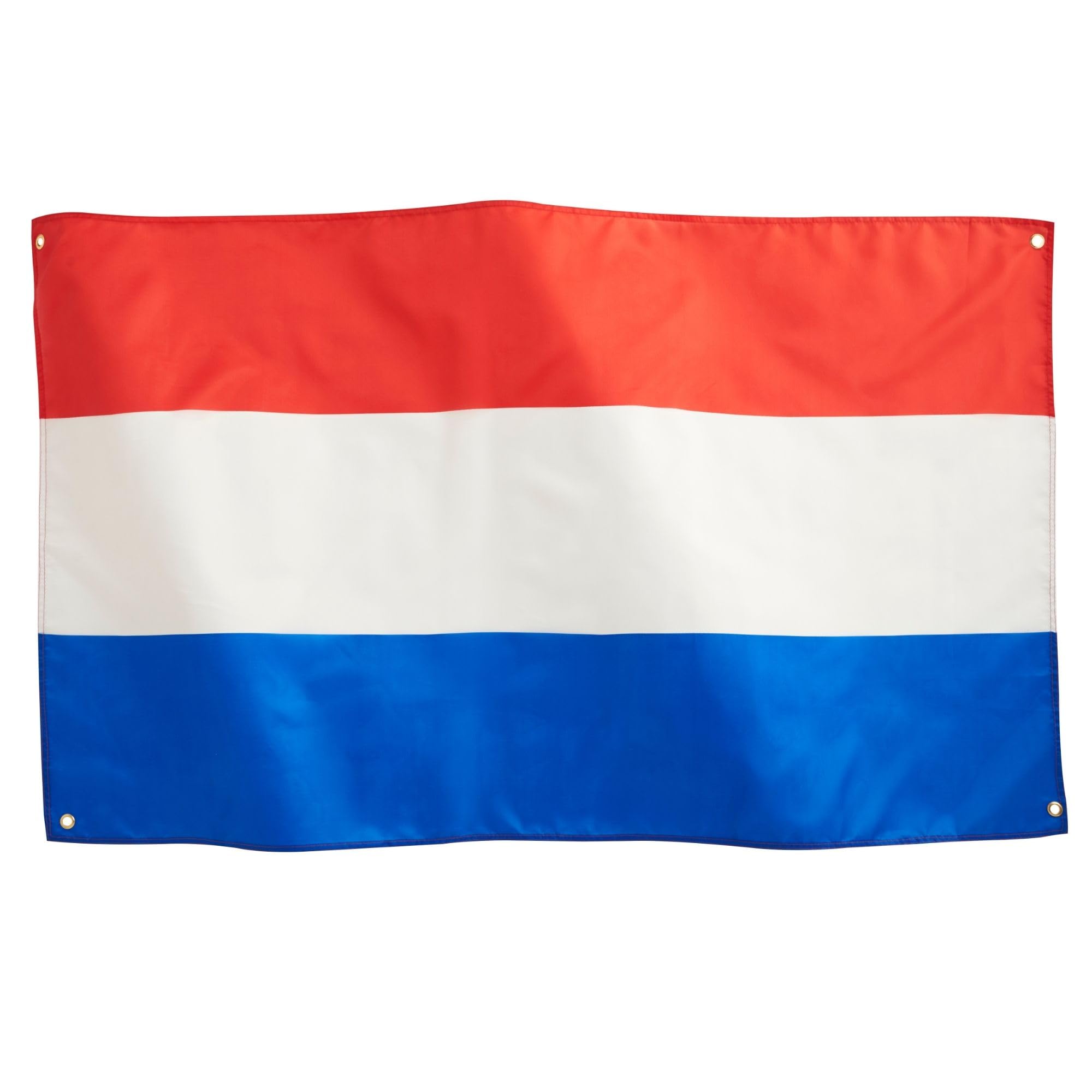 Runesol Netherlands National Flag 3x5, 91x152cm, De Nederlandse Vlag 4 Grommets, Brass Eyelet Every Corner, Premium Flags, Waterproof, Inside, Outside, National Remembrance Day, Liberation Day — image 1