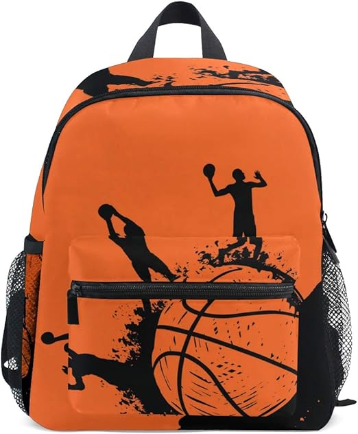 Mini Backpack Daypack Basketball Player Sport PreSchool Bag Lightweight for Girls Boys Kids