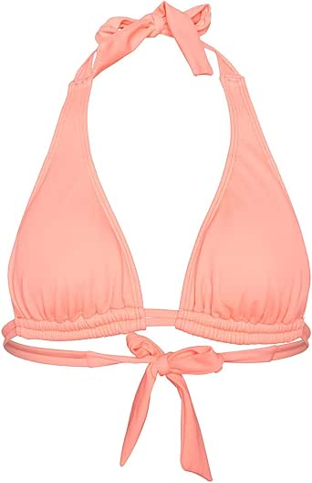 Hurley Donna Bikini Top Solid Soft Scrunch – Morbido, Con Coppe Rimovibili, Leggero, Perfetto Per La Spiaggia