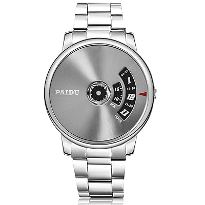 PAIDU Men's Steel Belt Watch with Calendar and Sri Lanka Ubuy