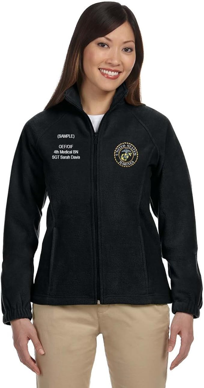 marine corps fleece jacket