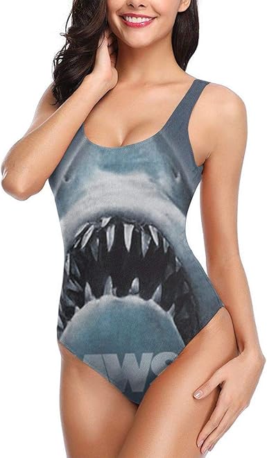 shark one piece swimsuit