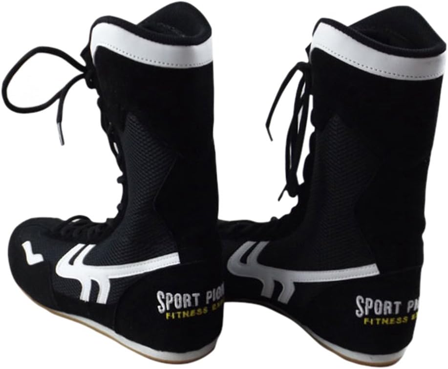 High Top Boxing Shoes Boxer Boots for Men Women Kids