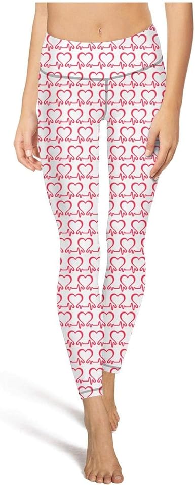 white flare yoga pants