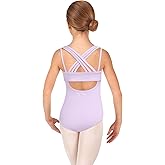 Zaclotre Ballet Leotard for Girls Crisscross Straps Gymnastic Outfits Hollow Back Dance Leotards