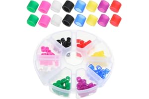 SUPVOX 160pcs Dental Code Rings Silicone Instrument Code Rings for Hospital