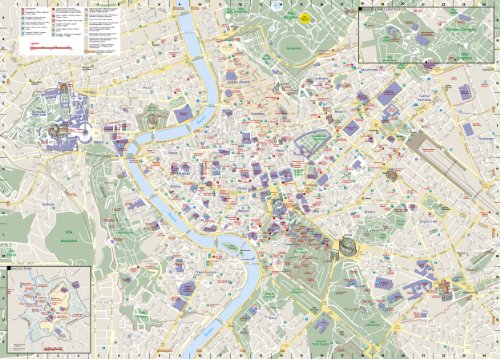 Rome National Geographic Destination City Map Pricepulse 612uMN8RTaL 