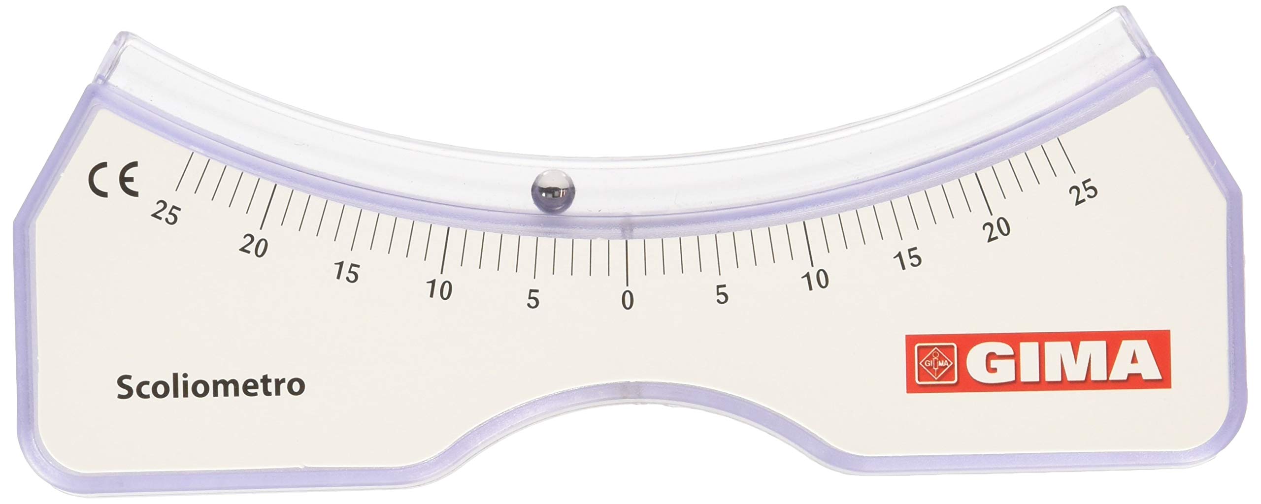 Scoliometer for scoliosis evaluation