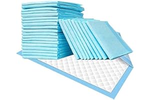 BUYOCKSS Disposable Underpads Incontinence Bed Pads 24"X36" Disposable Changing Pads Ultra Absorbent Waterproof Incontinence Furniture Protection (24 x 36 inch 50 Count)