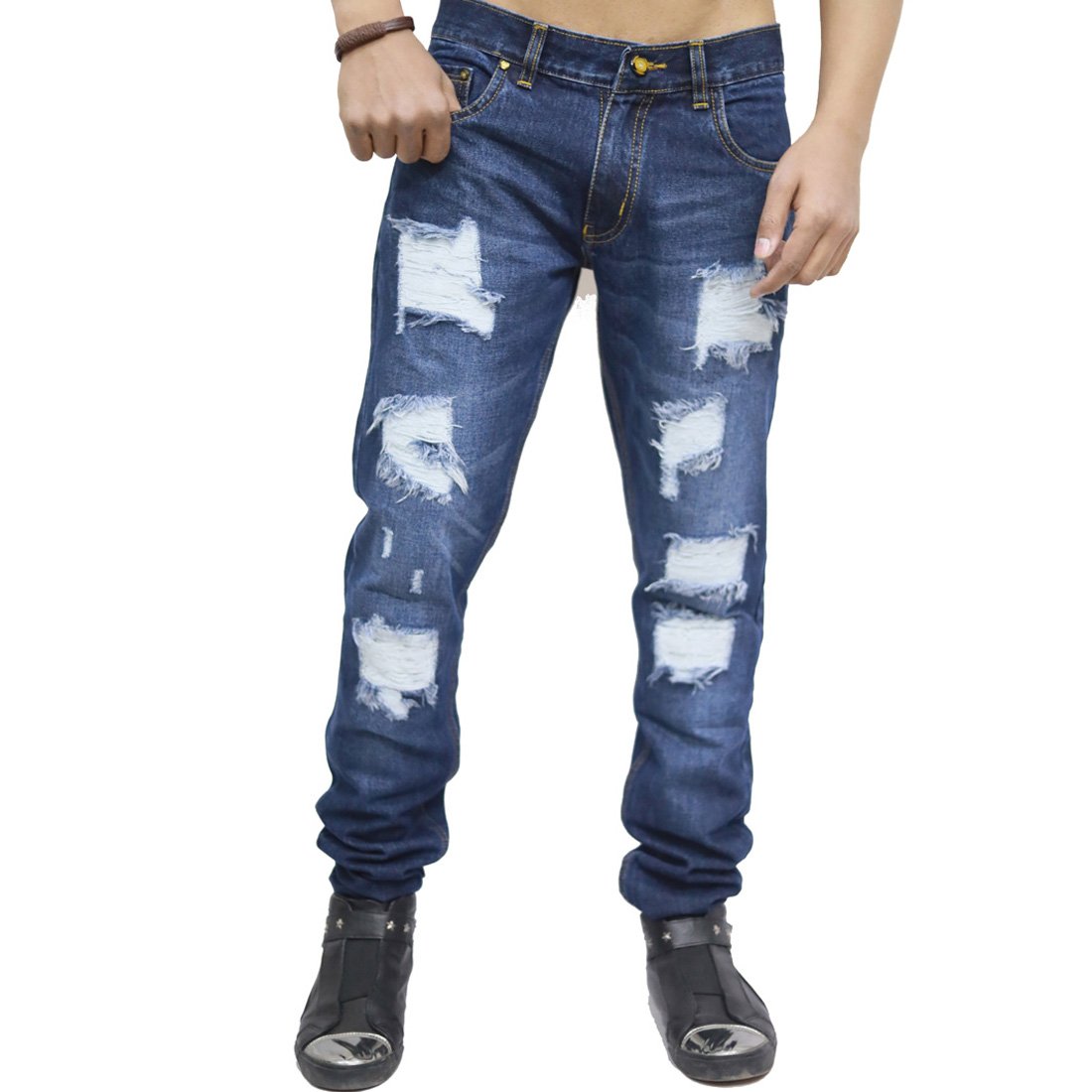 damage jeans ka photo