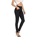 Bamans Yoga Dress Pants Skinny Leg Pull 