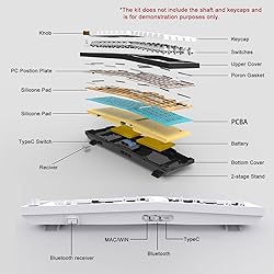 Feker Alice 3 Mode 65% Gasket Mechanical Keyboard
