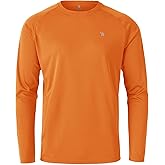 Rdruko Men's Hiking Shirts Long Sleeve UPF 50+ Sun Protection Quick Dry Outdoor Travel Fishing Athletic Shirts