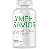 Lymph Savior Advanced Lymphatic Health Support Supplement for Adults - Non-GMO Dietary Supplement Crafted with Botanicals & Nutrients for Lymphatic Wellness - 60 Capsules - 1 Pack