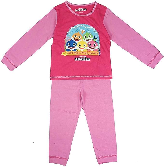 pinkfong baby shark pajamas