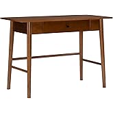 Melissa Mid Century Walnut Desk by Linon