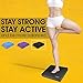 Yes4All Balance Pad X-Large – Exercise Foam Cushion (Black)