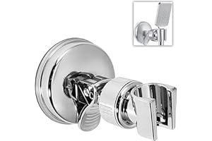Adjustable Shower Head Holder, Bathroom Removable Shower Head Holder, Wall Mount Shower Head Holder ,No Drilling Required,Bat
