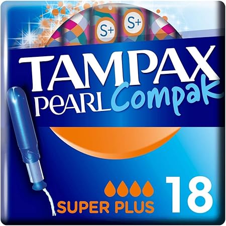 Tampax Pearl Compak Super Plus Tampons With Applicator 18x Tampax S Best Tampon For Comfort Protection And Discretion Packaging May Vary Amazon Co Uk Health Personal Care