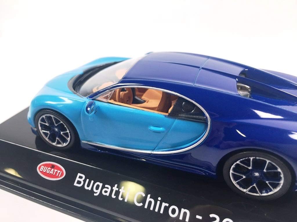 OPO 10 - 1/43 Car Compatible with Bugatti Chiron 2016 - SC5 UP003, Blue, Medium - Image 4