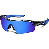 Rosemal Sports Sunglasses Polarized Cycling Sunglasses Running Driving Fishing Hiking for Men Women UV400 TAC TR90