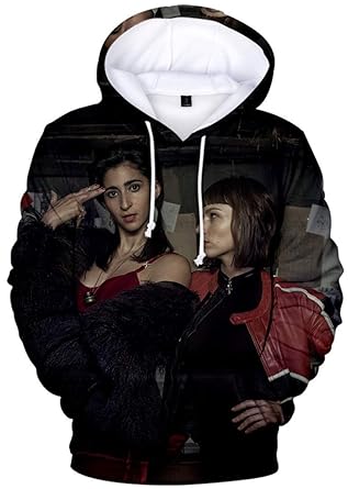 Silver Basic Unisex Bambino La Casa Di Carta Berlino Felpa