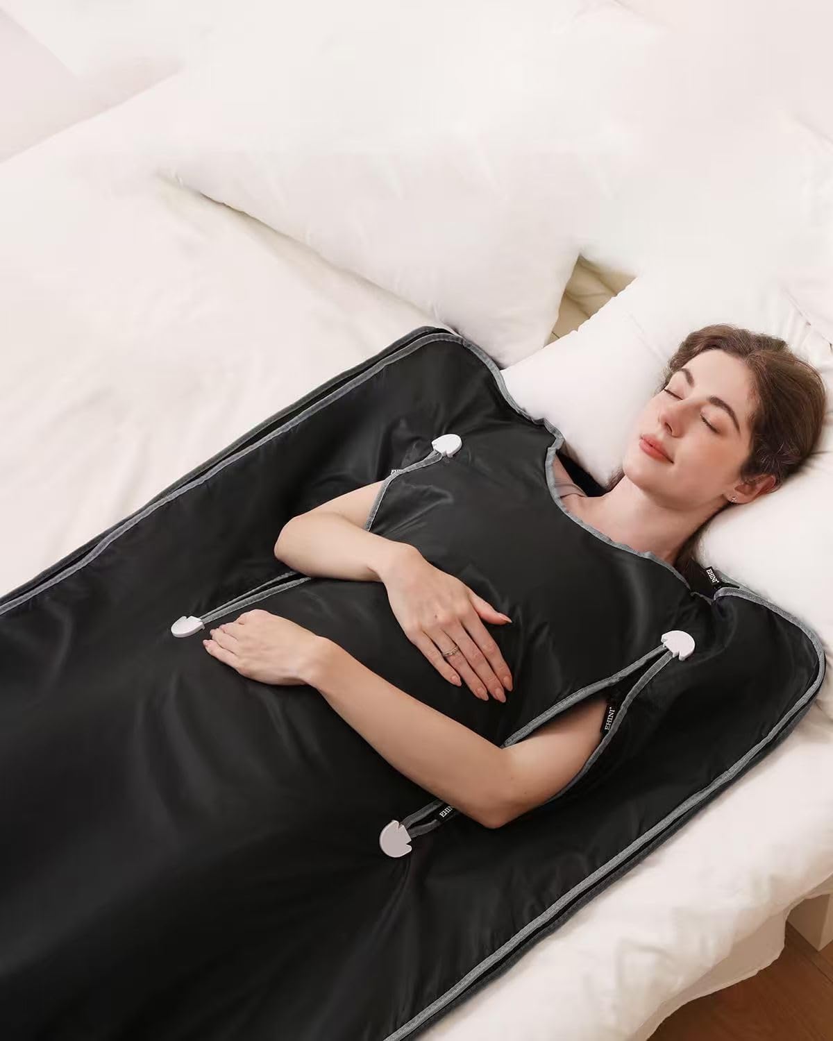 Photo 1 of **BROKEN** EHINI Sauna Blanket for Home Use?20-60 Minutes Timer, 6 ft x 2.65 ft?Space Black?