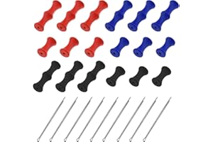 eMagTech 9 Sets Archery Finger Protectors Silicone Bowstring Finger Guard Protective Equipment Finger Tab Bowstring Finger Sa