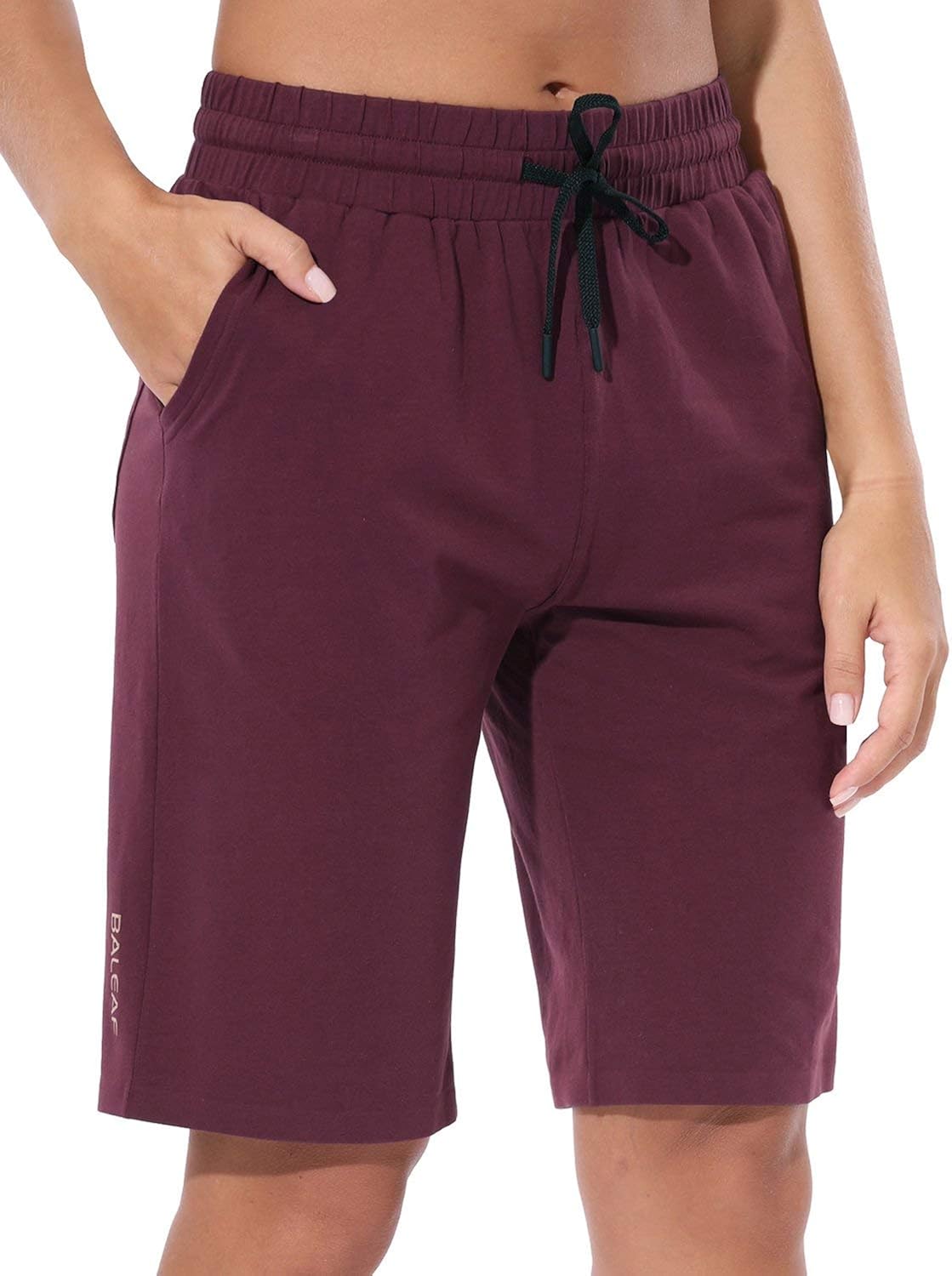 Baleaf Pantaloncini Da Corsa Uomo 12,7 Cm - Leggeri Con Tasca Posteriore Con Cerniera, Cucitura Interna 15 Cm - 2