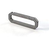 WANERSEN EDC Titanium Carabiner Clip Multifunctional Keychain Quick Release Key Holder Outdoor Tools