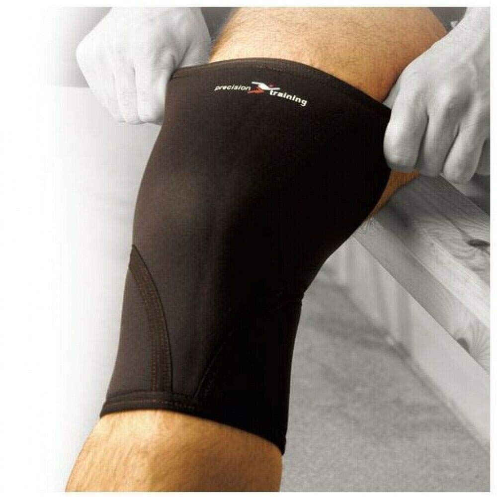 Precision Training Neoprene Knee Support - Black/Red, Medium