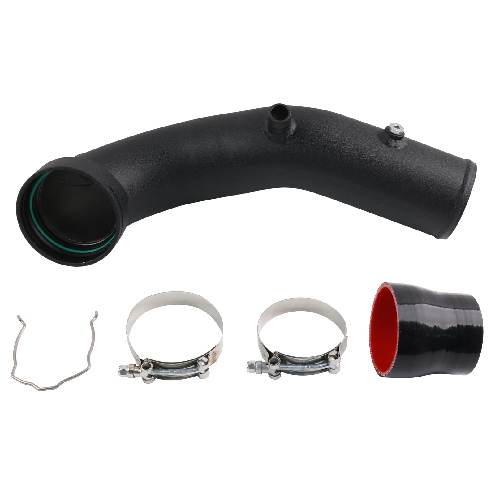 Photo 1 of ANWENCHAPEY Charge Pipe Kit Compatible With BMW N55 535i E70 E71 640i 740i X5 X6 F02 F10 F12 F13 F15 3.0
