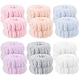 12Pcs Wrist Washband Set, Anmieciu Face Washing Wristbands, Microfiber Wrist Spa Wash Washband, Wrist Towels for Washing Face, Prevent Liquid from Spilling Down Your Arms.
