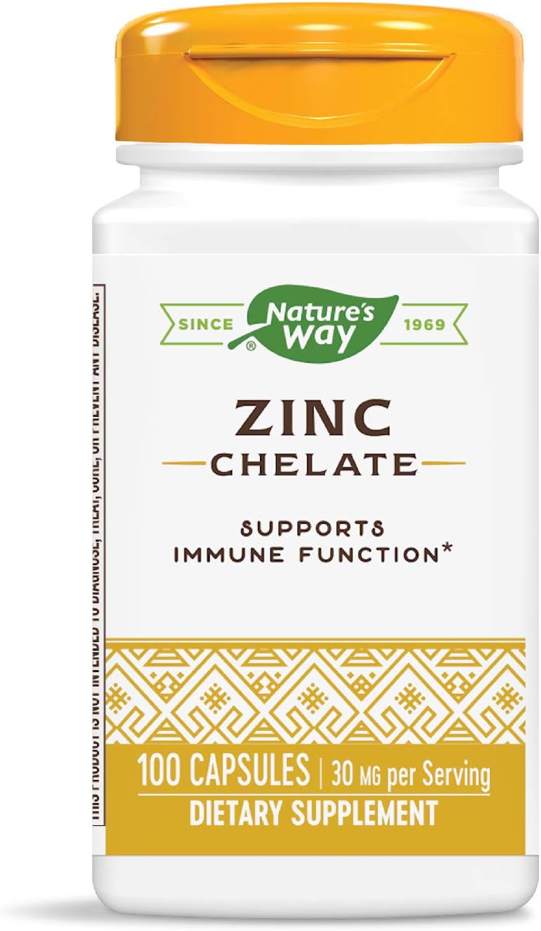 Nature's Way Zinc, 30 mg per serving: Health & Personal Care