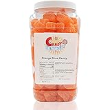 Sarah's Candy Factory Orange Slice Candy (5 Lbs in Jar)