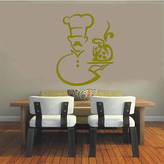Tatuajes de pared Vinilo Pegatina Cocinero Chef Artículos para el ...