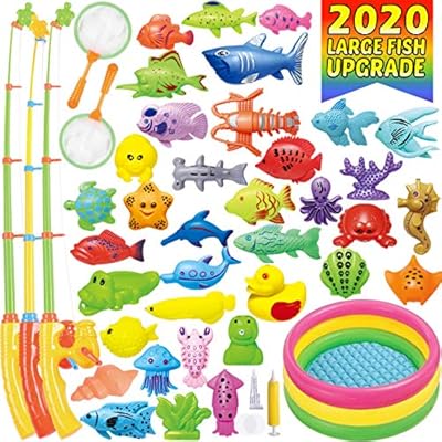 magnetic fishing toy set